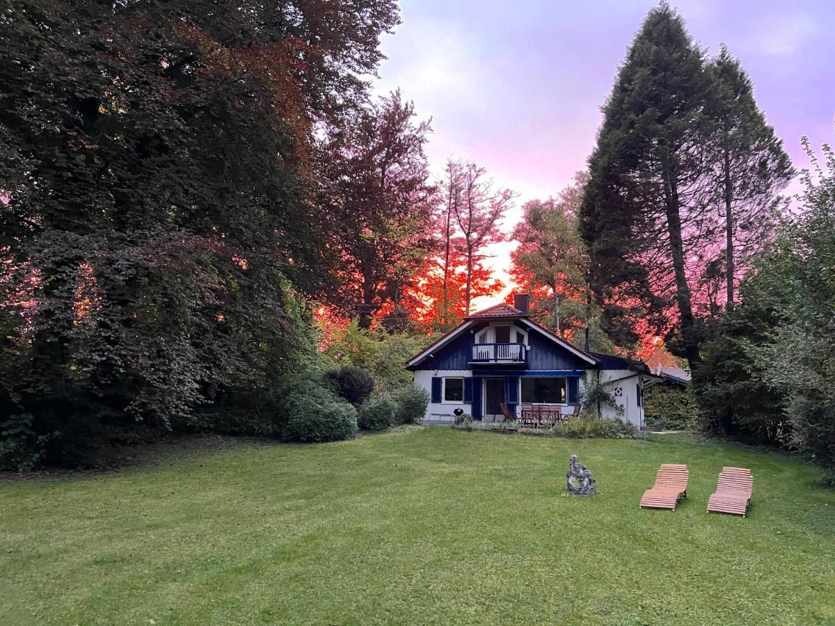 See-Chalet Riederau Diessen am Ammersee Exterior foto